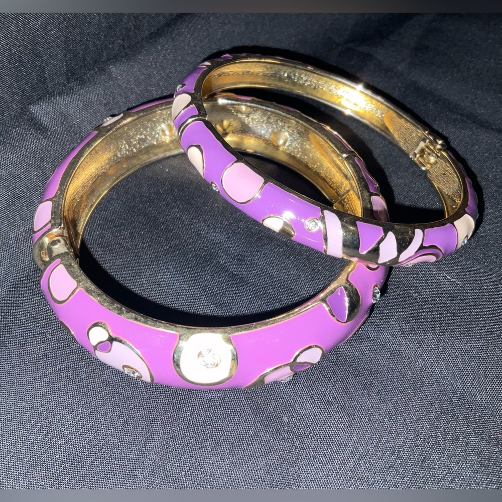 Bracelets, Sequin Brand Spring Clamp Bracelets - image 1